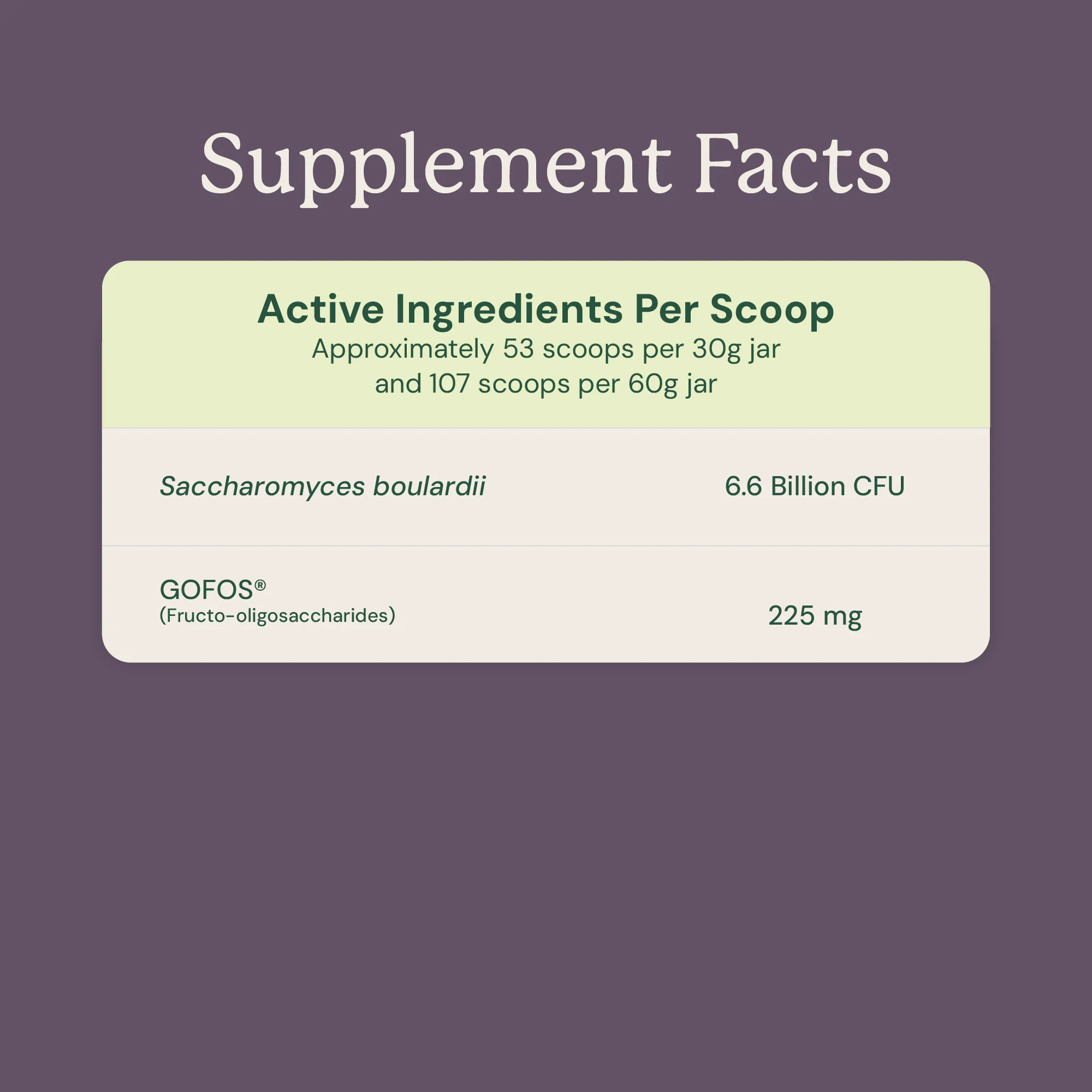 S. Boulardii + FOS Powder - Image 7